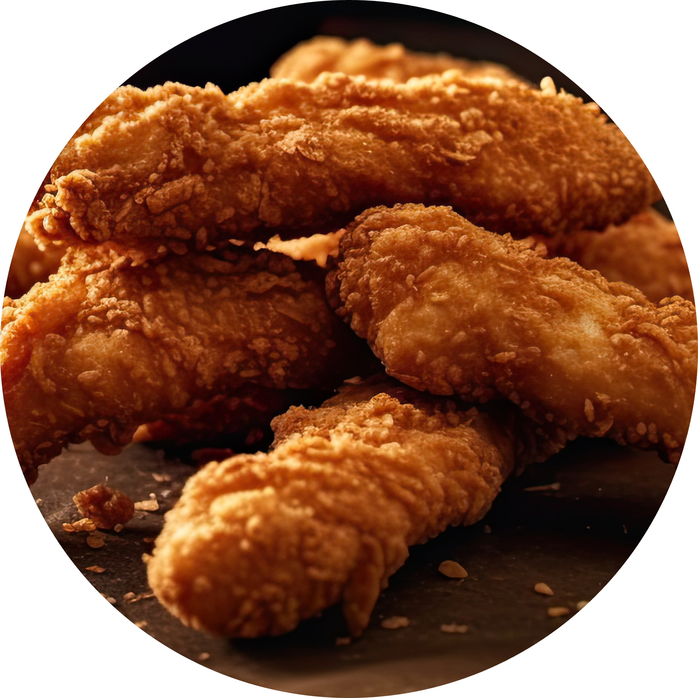 Aiguillettes de poulet crunchy - 6,90€